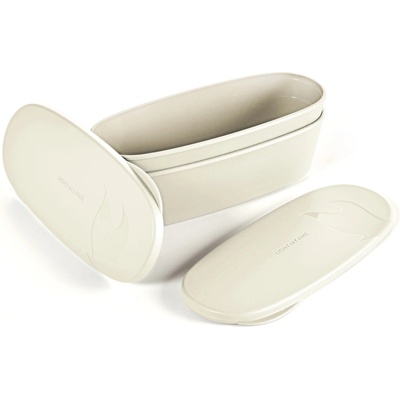Light My Fire SnapBox Oval 2-pack Цвят: бежов