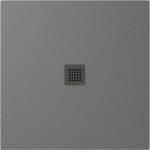 POLYSAN Tre - Душ-тава Neca 90x90 см, матово сиво 84300.31 (84300.31)