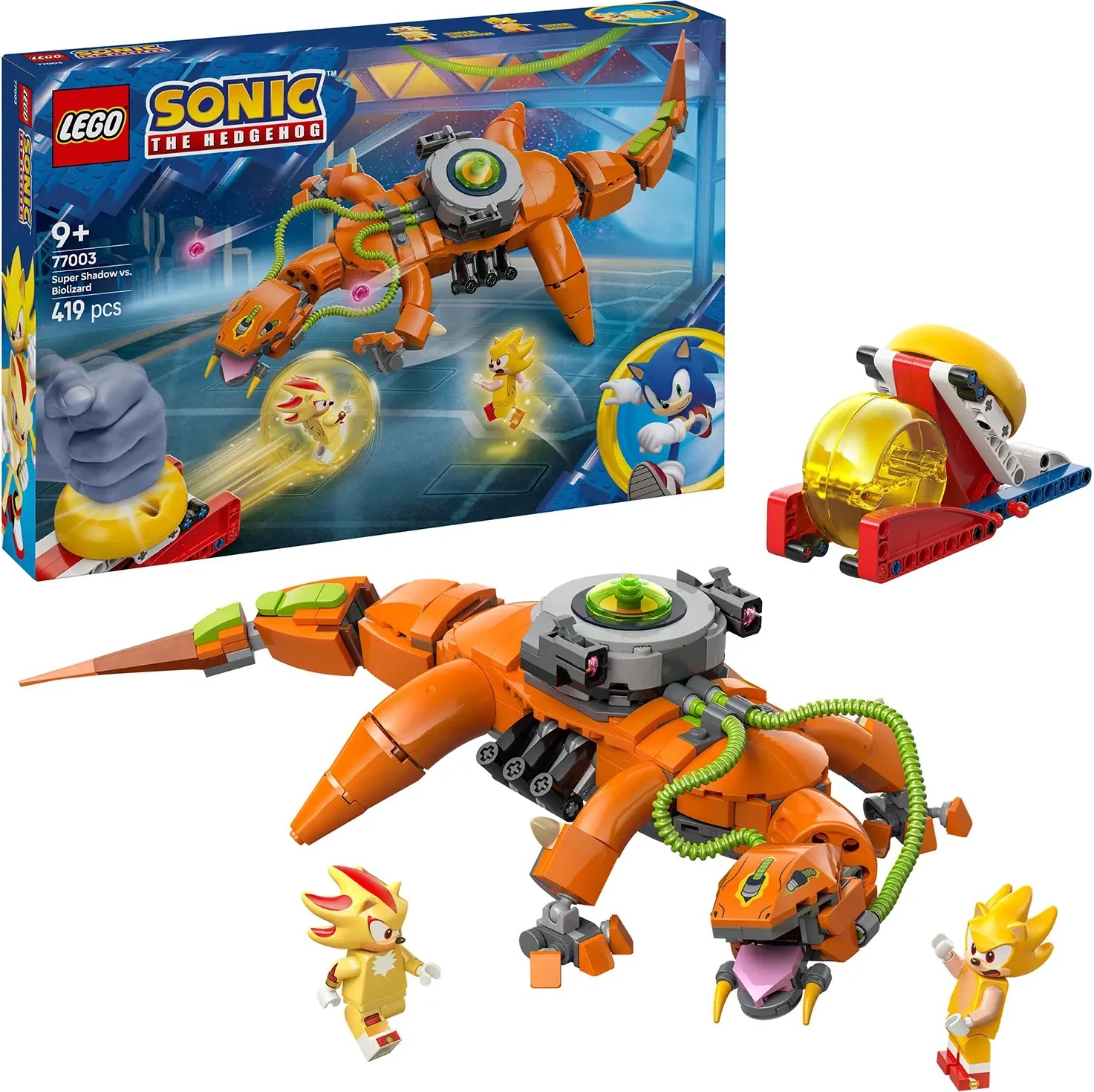 LEGO® Sonic the Hedgehog - Super Shadow vs. Biolizard (77003)