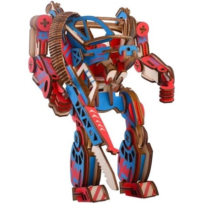 Woodcraft construction kit Woodcraft Дървен 3D пъзел Powersuit цветен