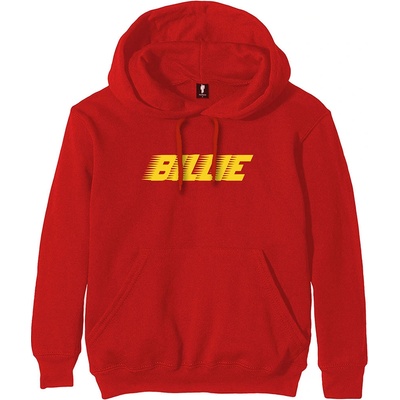 Billie Eilish mikina Racer Logo Červená