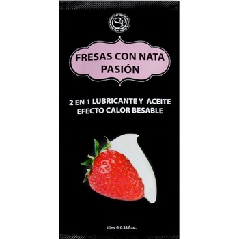 Image 1 of Secret Play Лубрикант ягода lube strawberrry with cream 10 мл