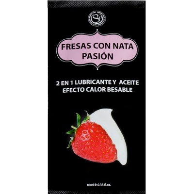 Secret Play Лубрикант ягода lube strawberrry with cream 10 мл