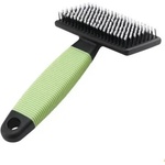 Ferplast - Cat slicker brush with plastic teeth - четка за финно разресване с пластмасови връхчета, 14, 5 / 6, 8 / 3, 5 см
