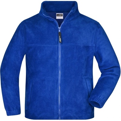 James & Nicholson Dětská fleece mikina JN044k Královská modrá