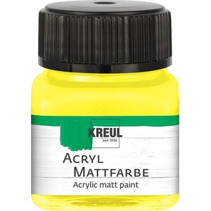 Kreul 75203 АКРИЛНА боя Matte 20 ml Yellow 1 бр (75203)