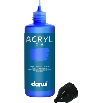 Darwi Opak АКРИЛНА боя Dark Blue 80 ml 1 бр (DA0220080236C)