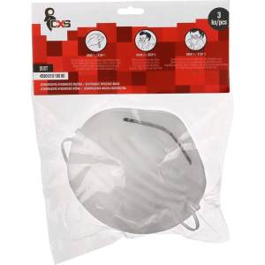 CANIS SAFETY a. s Cxs dust / Оформена маска, пакет от 3 (459001910000)