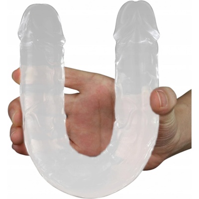 LOVETOY Double Dildo Flawless Clear 30cm