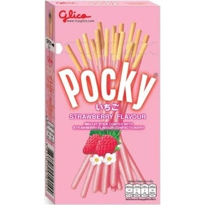 Glico Pocky tyčinky Jahoda 45 g