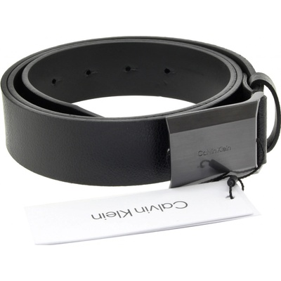 Calvin Klein pánský černý kožený pásek K50K512317-BEH-632 – Zboží Dáma