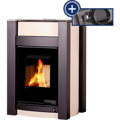 HS Flamingo Aquaflam Vario Kalmar 11/7 kW TV krémová elektronická regulácia
