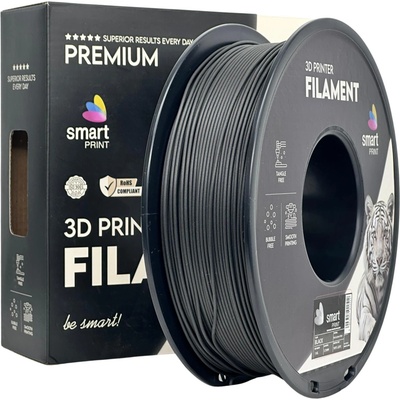 Smart Print FG-S129-E1, 3D филамент, PLA Carbon Fiber, 1, 75mm, 1000g, Черен (Black) (FG-S129-E1)