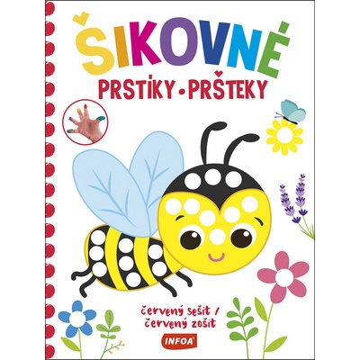 Šikovné prstíky / šikovné pršteky - červený sešit / červený zošit cz/sk vydanie - kolektiv autorů