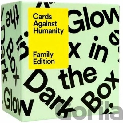 Cards Against Humanity Cards Against Humanity Family edition: Glow in the Dark Box