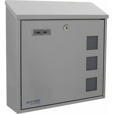 Poštová schránka Rottner Muro z nehrdzavejúcej ocele