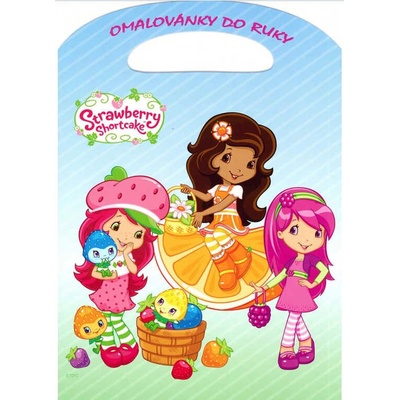 Akim CZ Strawberry Kreativní omalovánky A4 s výsekem