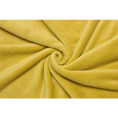 Coral fleece | WellSoft - Zlatá žlutá