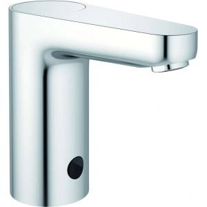 Ideal Standard CeraPlus - Сензорна смесителна батерия за умивалник, захранване от батерия 6V, хром A6143AA (A6143AA)