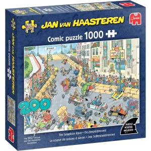 Jumbo Пъзел Jumbo от 1000 части - Луда надпревара (1110100609)