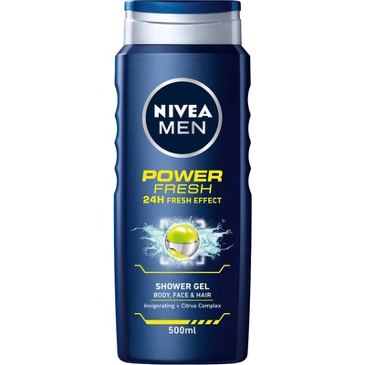 Nivea MEN Душ-гел Power Fresh Душ гел мъжки 500ml