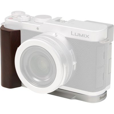 SmallRig 5943 L-Shaped Mount Plate with Wooden Handle for Panasonic LUMIX L10 Silver – Sleviste.cz