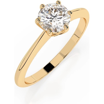 Cara Diamanti Пръстен Cara Diamanti Златен С Диамант 0.35 Ct Gia Сертификат K101-10027Y (4.5) (K101-10027Y (4.5))