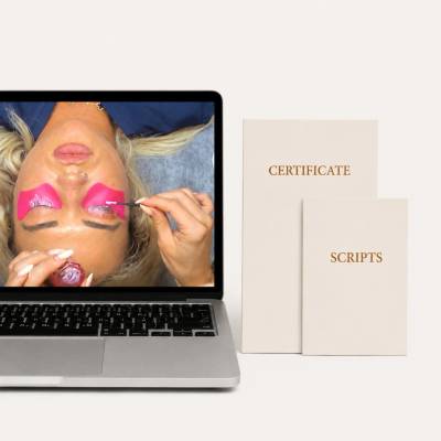 Dr.Nek Online kurz Korejský Lash Lifting - tištěná verze