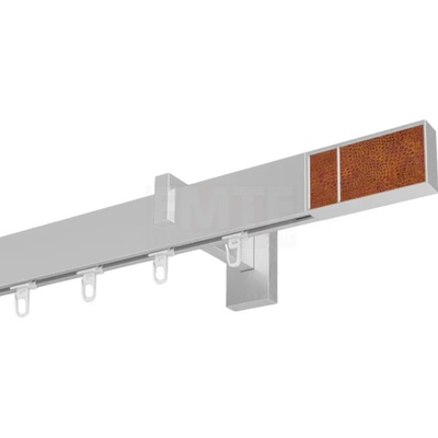 Marcin Dekor Square Line garniža BOSS II oceľ jednoduchá 160 - 600 cm