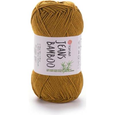 Yarn Art Jeans Bamboo 131 okrově hořčicová