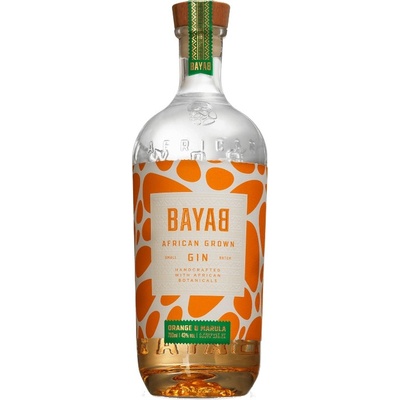 Bayab Burnt Orange Gin 43% 0,7 l (čístá fľaša)