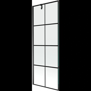 Mexen Next душ параван еднокрилен 70 x 150 cm, черна решетка, черно - 895-070-000-00-77-70 (895-070-000-00-77-70)