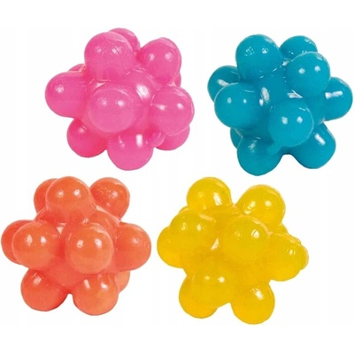 Trixie ježaté guličky z machovej gumy 3,5 cm 4 ks