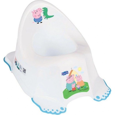 TEGA nočník protiskluzový Peppa Pig white-blue