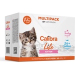 Calibra Life Kitten Pouch Multipack 12x85 g