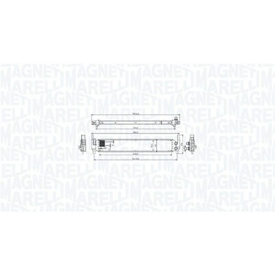 Chladič plniaceho vzduchu MAGNETI MARELLI 351319206060