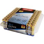 Maxell Алкални батерии MAXELL LR6 AA 10x10 бр / 100 бр. в PVC кутия (ML-BA-LR6-100PK-PVC) - topmall