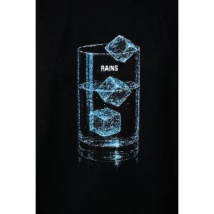 Rains тениска от памук Classic T-shirt Cubes (41550.01)