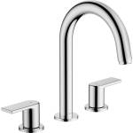 Hansgrohe Vernis Shape - Смесител за мивка с изпразнител, за триотворен монтаж, хром 71563000 (71563000)