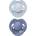 LOVI Силиконови залъгалки Lovi Prime - Blue/Blue, 6-18 м, 2 броя (34/418)