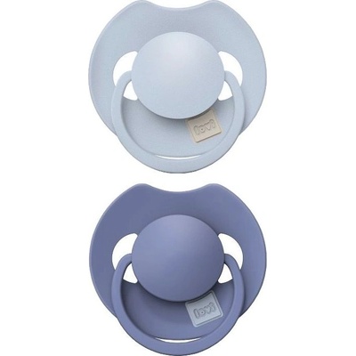 LOVI Силиконови залъгалки Lovi Prime - Blue/Blue, 6-18 м, 2 броя (34/418)