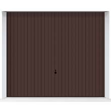 Hörmann výklopná vrata Berry Pearl RAL 8028 hnědá Rozměr vrat: 2375 x 2000 mm