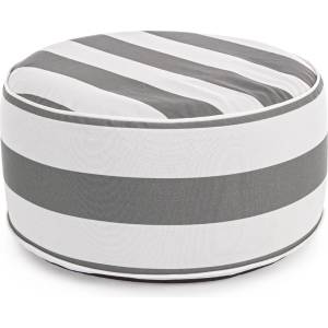 Bizzotto Надуваем пуф STRIPES 53x23 cm. бяло/сиво (0806761)