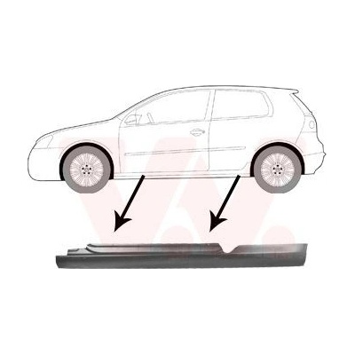 Nástupní panel VAN WEZEL 5894101