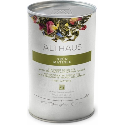 Althaus zelený sypaný Grün Matinée Loose Tea 200 g