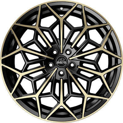 ANTERA A105 9.5x21 5x112 ET35 piano black champagne