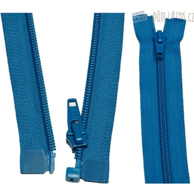YKK Zips špirálový deliteľný modrý 45 cm