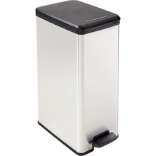 CURVER SLIM BIN 40 l Odpadkový koš stříbrný 02340-582