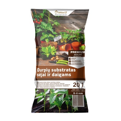 Seklos Торфен субстрат за разсад, сеитба и пикиране - 20 л
