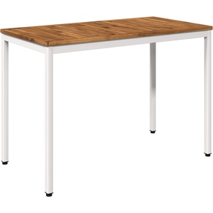 vidaXL Маса за вечеря в градината Естествено и бяло 108, 5 x 55 x 75 см (901314)